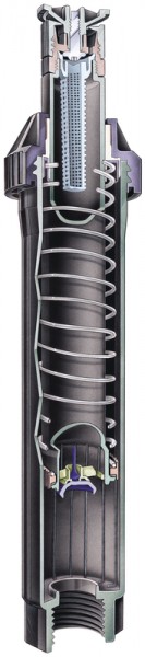 UNI-SPRAY™ Versenkdüse, 10 cm Aufsteigerhöhe – nur Gehäuse