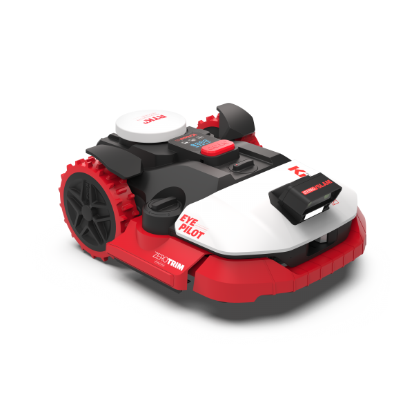 Kress KR261ES EyePilot® RTKⁿ 1000 m² KI Mähroboter mit Stereo VSLAM Kamera, ZeroTrim, 4G